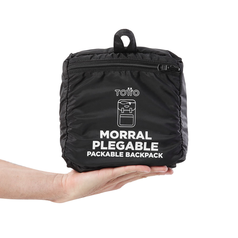 Mochila plegable color gris - Collapse - Gris