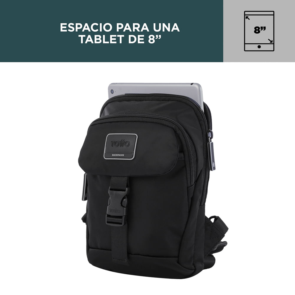 Mochilas - Urbanas Grande Mochila Negro – TottoCL-rediseno