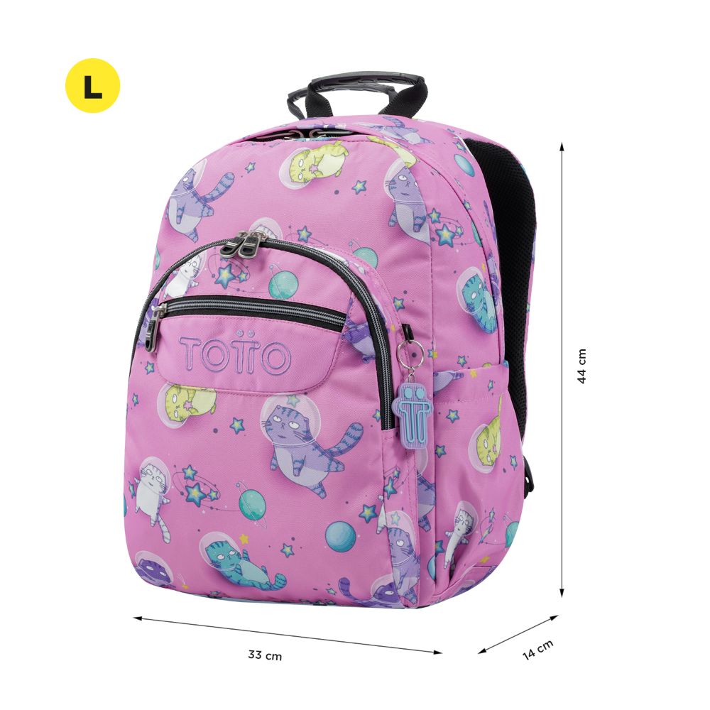 Mochila Escolar Totto Acuarela Astro Cat | Totto - TottoCL-rediseno