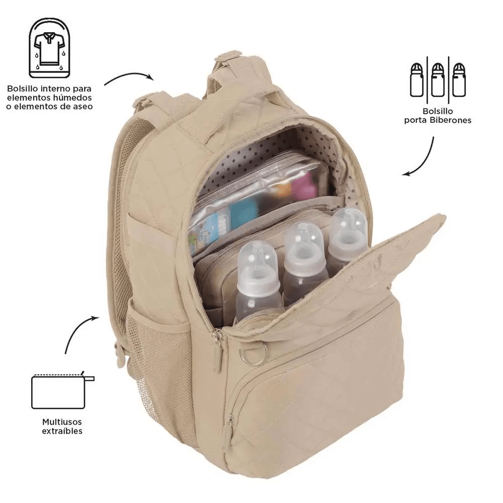 Morral Totto Totto Pañalera Morral Totto Mochilas De Pañaleras