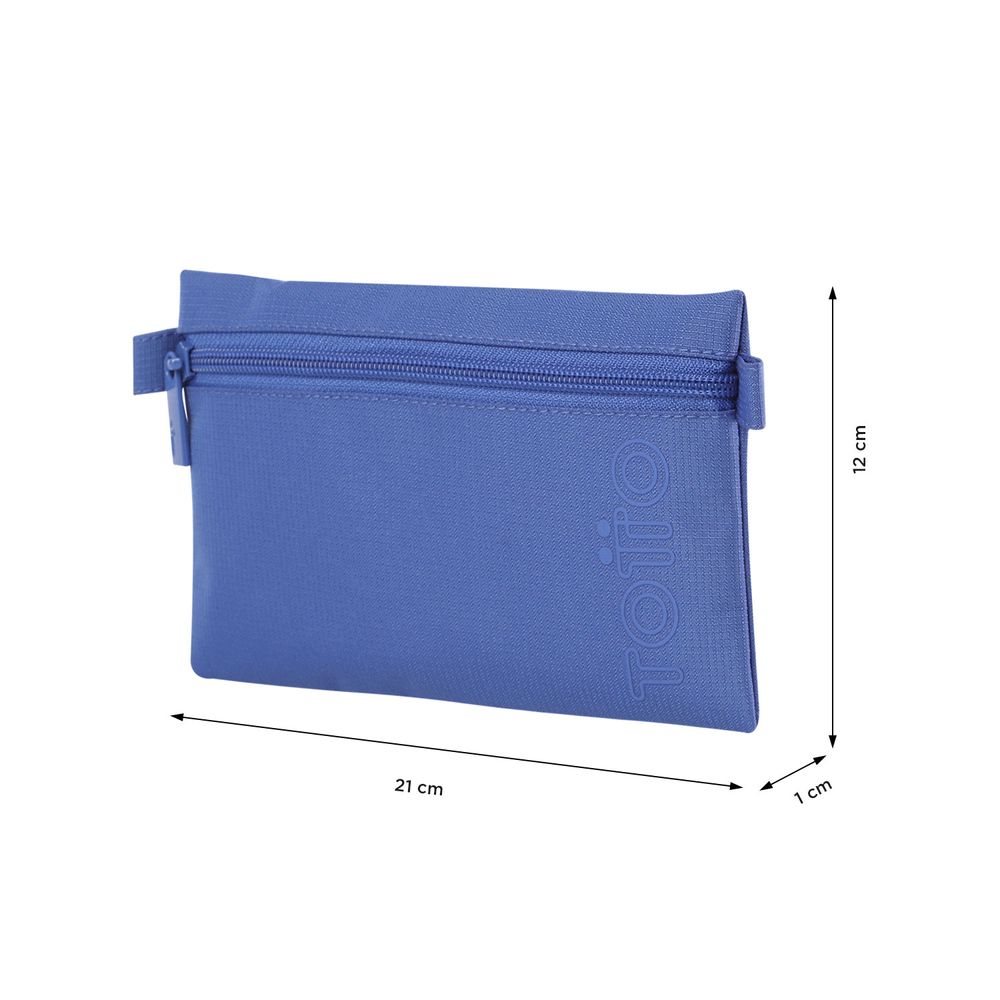 Estuche Escolar Galvitto RPET Azul Amparo Blue