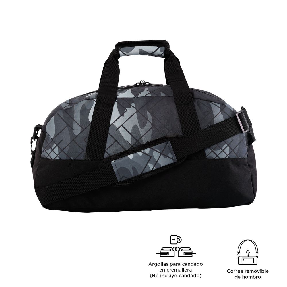 BOLSO DEPORTIVO DE 15 LITROS NEGRO