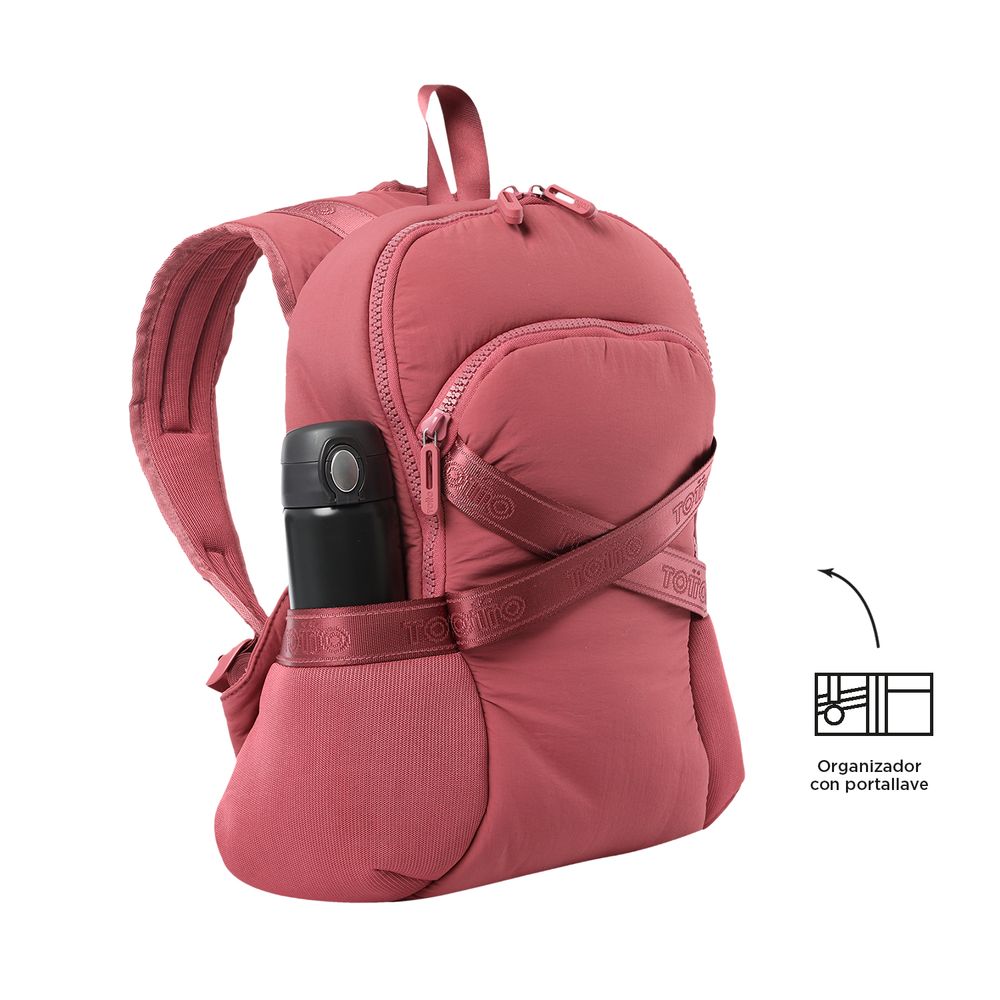 Mochila Mujer Knitty L Deportivo Deco Rose