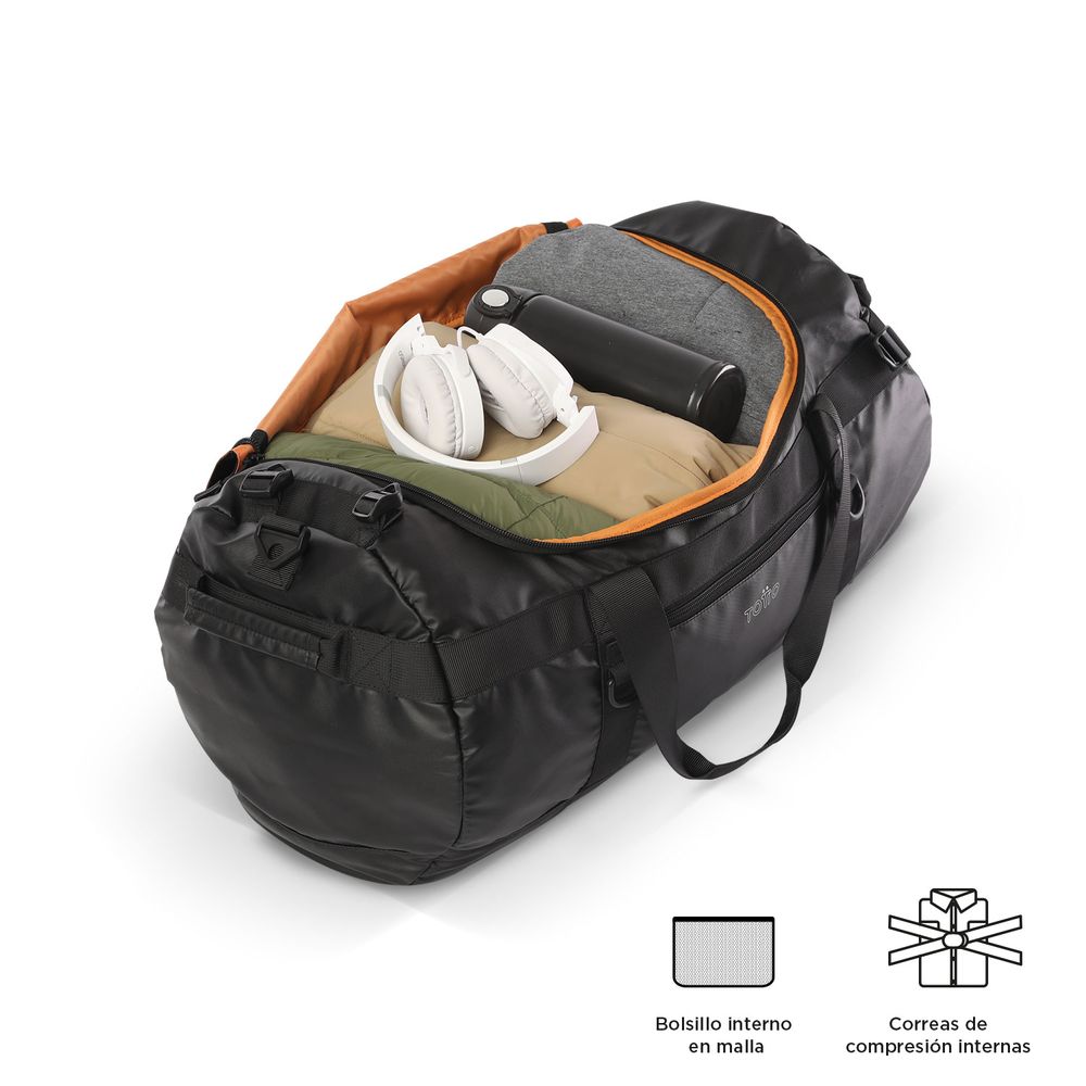 Complemento Viaje Totto Weight Unico Negro/Black 231 N01 - TottoCL