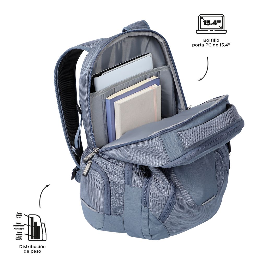 Mochilas - Urbanas Gris Mochila Hombre – TottoCL-rediseno